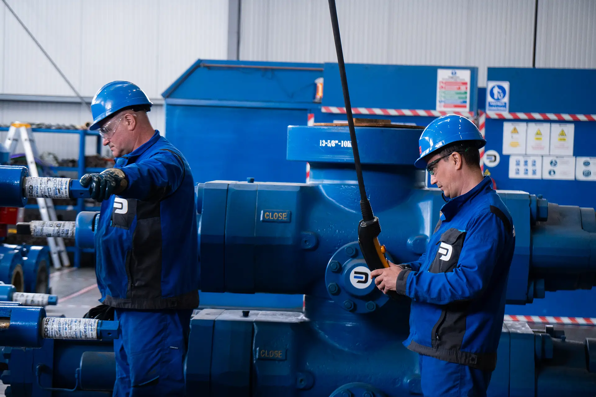 RAM-Type BOPs used in pressure control